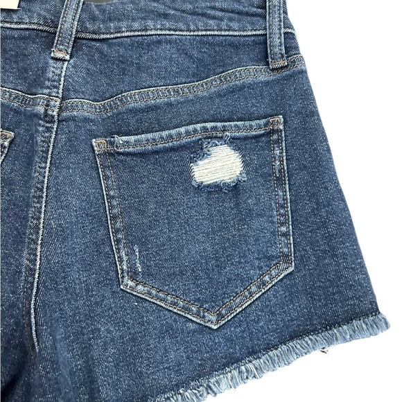 SO Good For Life Super High Rise Cut-Off Denim Short • NWT • Size: 3/26W - Picture 4 of 6